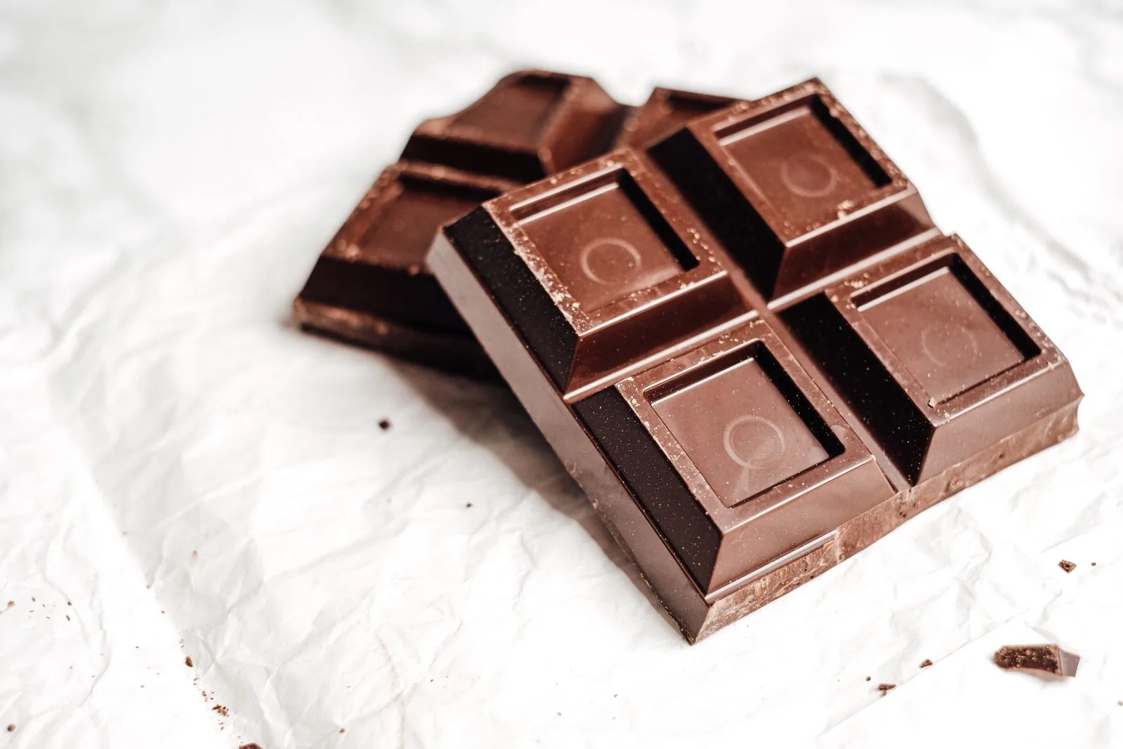 Detalle de chocolate artesanal